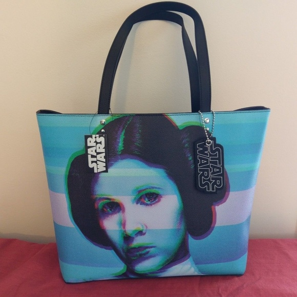 Handbags - Princess Leia Star Wars Rebel tote purse bag